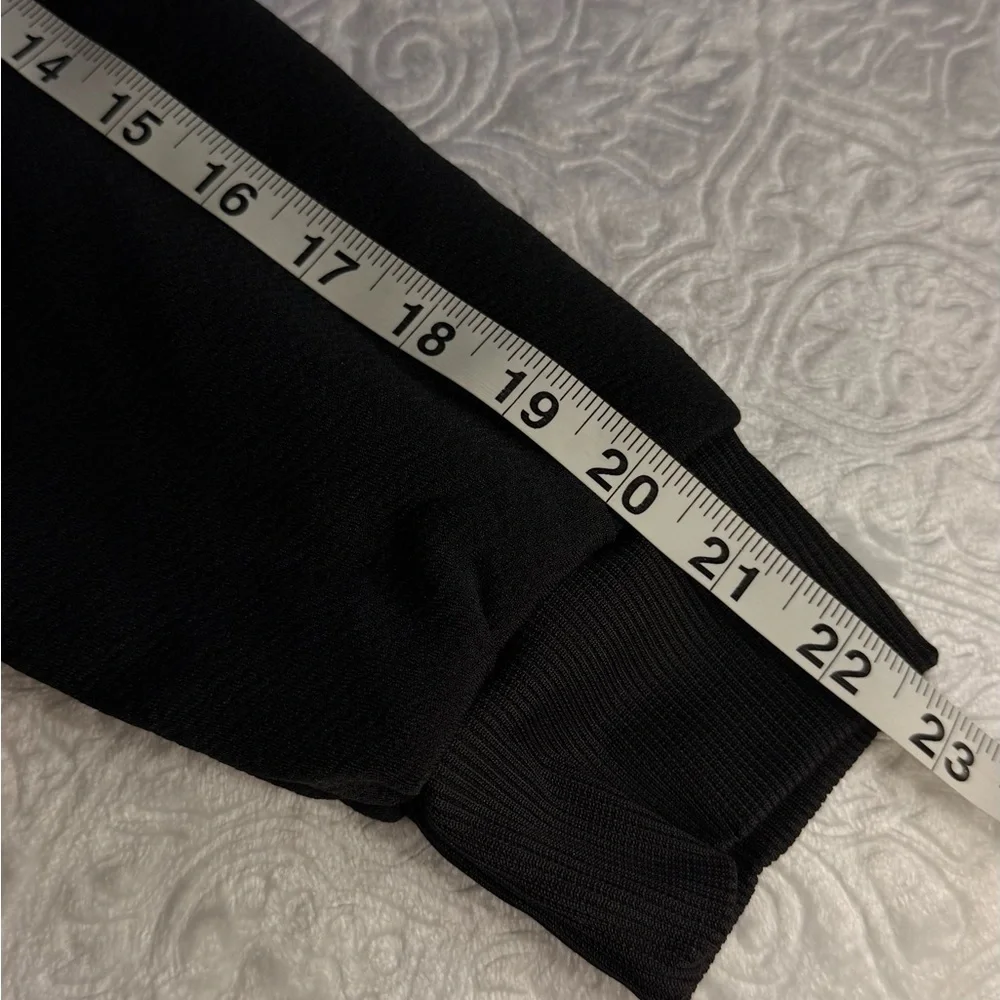 ✨ SHEIN Men’s Black Fleece-Lined Zip Hoodie Size L – New ✨